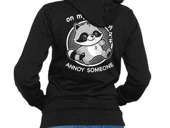 Cute Annoying Raccoon