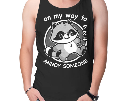 Cute Annoying Raccoon