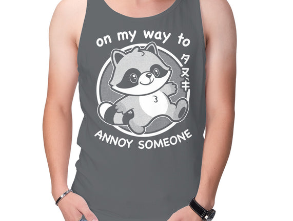 Cute Annoying Raccoon