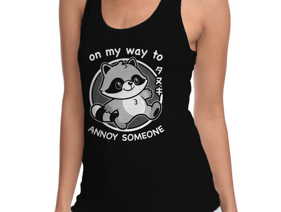 Cute Annoying Raccoon