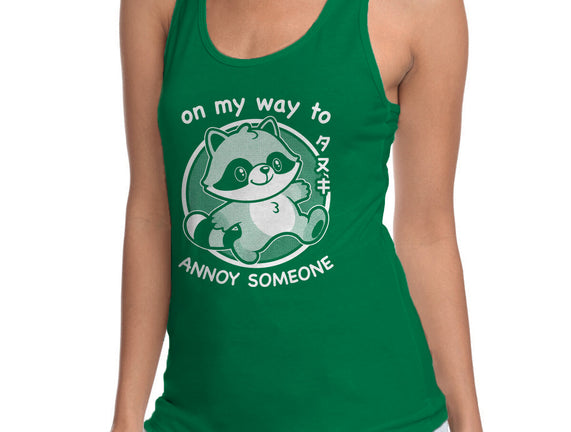 Cute Annoying Raccoon