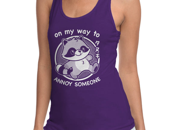 Cute Annoying Raccoon