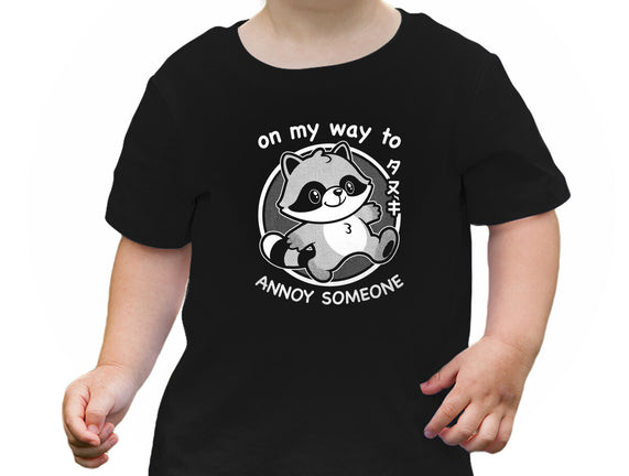 Cute Annoying Raccoon