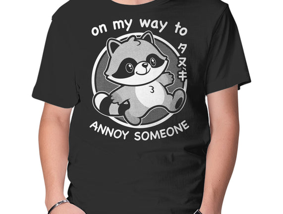 Cute Annoying Raccoon