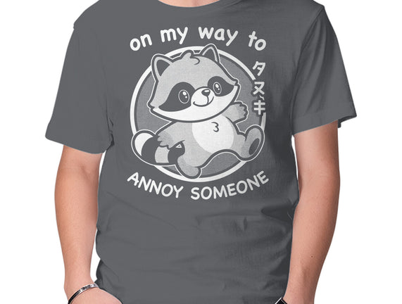 Cute Annoying Raccoon