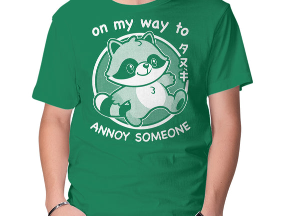Cute Annoying Raccoon