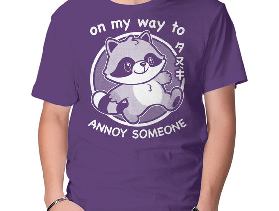 Cute Annoying Raccoon