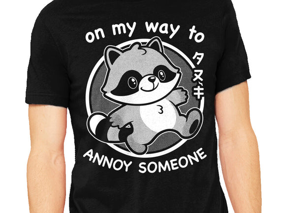Cute Annoying Raccoon