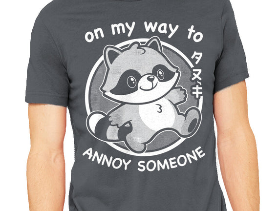 Cute Annoying Raccoon
