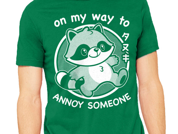 Cute Annoying Raccoon
