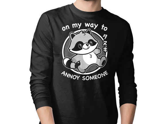 Cute Annoying Raccoon