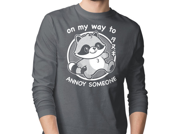 Cute Annoying Raccoon