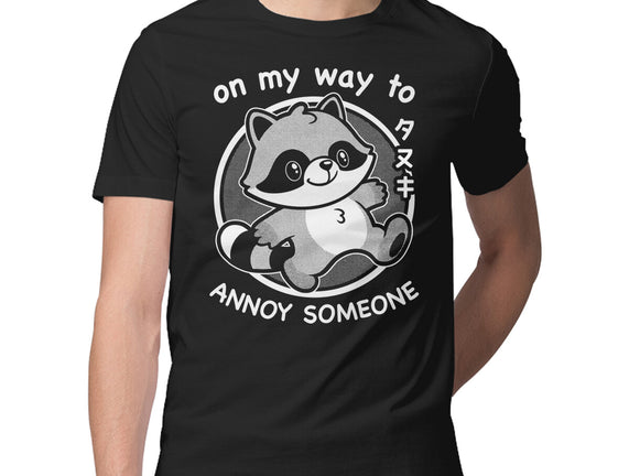 Cute Annoying Raccoon