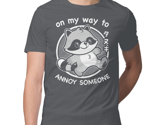 Cute Annoying Raccoon
