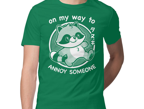 Cute Annoying Raccoon