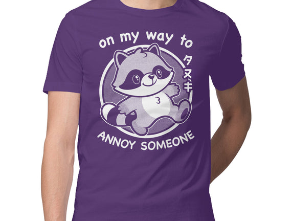 Cute Annoying Raccoon
