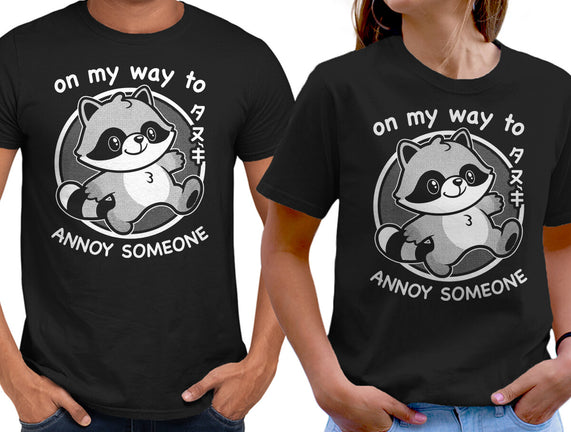 Cute Annoying Raccoon