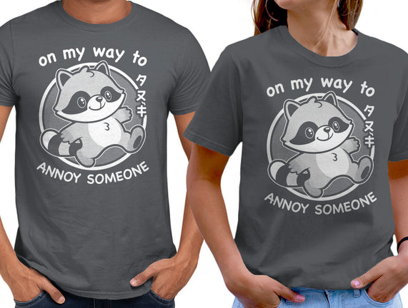 Cute Annoying Raccoon
