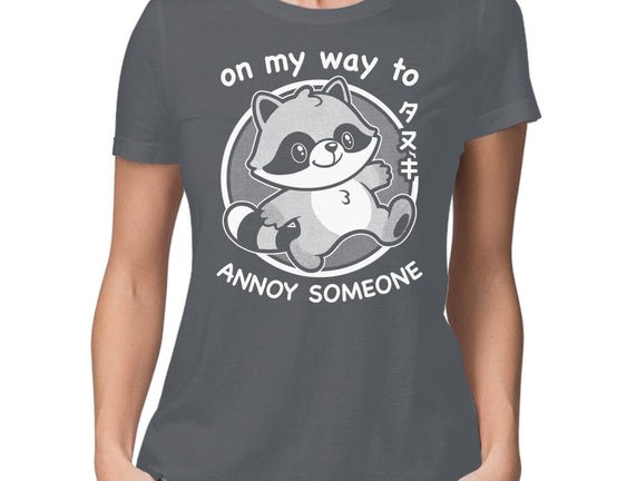 Cute Annoying Raccoon