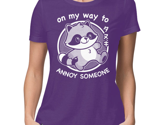 Cute Annoying Raccoon