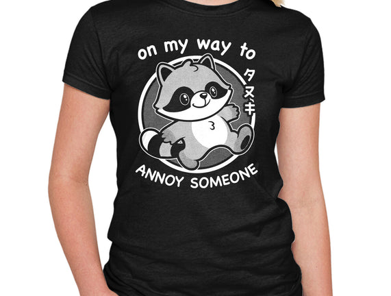 Cute Annoying Raccoon