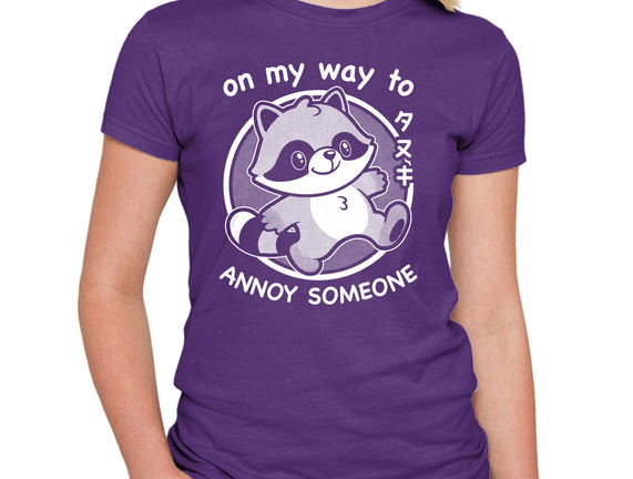 Cute Annoying Raccoon