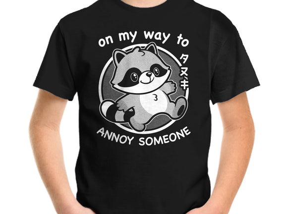 Cute Annoying Raccoon
