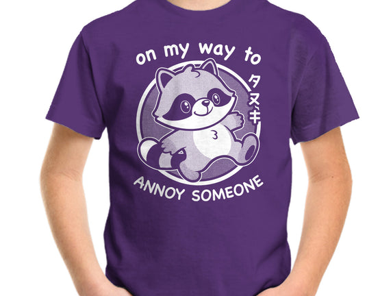 Cute Annoying Raccoon