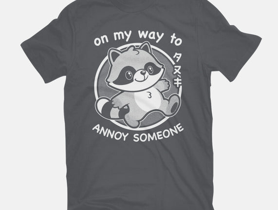 Cute Annoying Raccoon