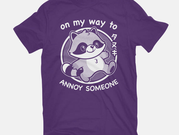 Cute Annoying Raccoon