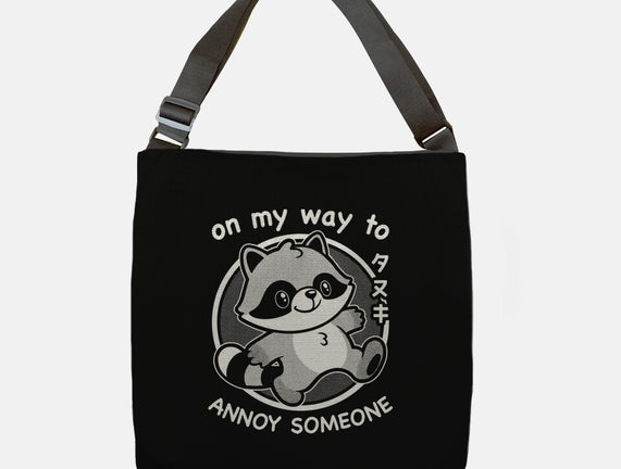 Cute Annoying Raccoon