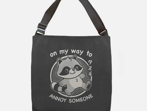 Cute Annoying Raccoon