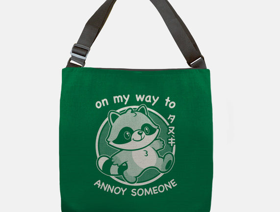 Cute Annoying Raccoon