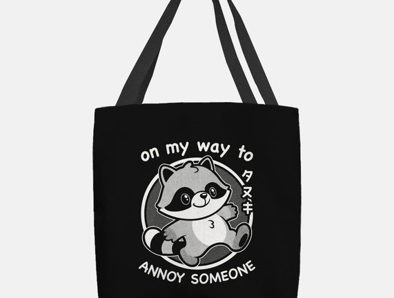 Cute Annoying Raccoon