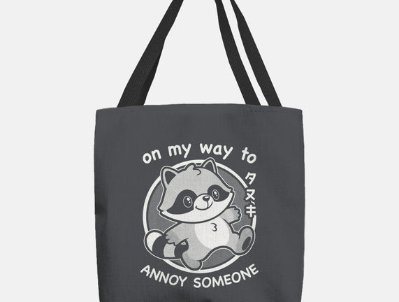 Cute Annoying Raccoon