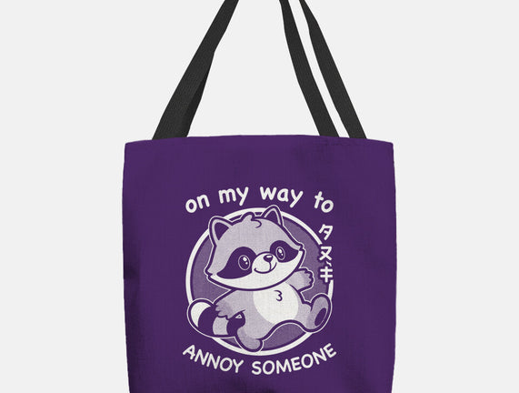 Cute Annoying Raccoon