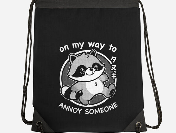 Cute Annoying Raccoon