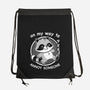 Cute Annoying Raccoon-None-Drawstring-Bag-Studio Mootant