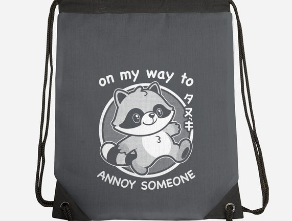Cute Annoying Raccoon