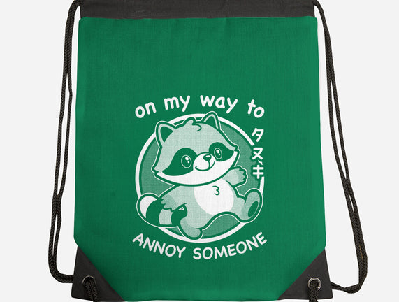 Cute Annoying Raccoon