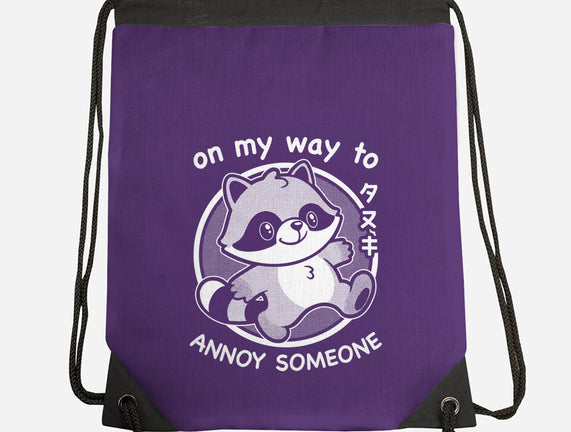 Cute Annoying Raccoon
