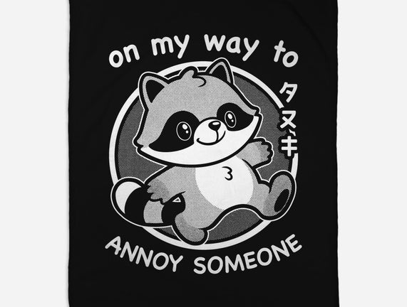 Cute Annoying Raccoon