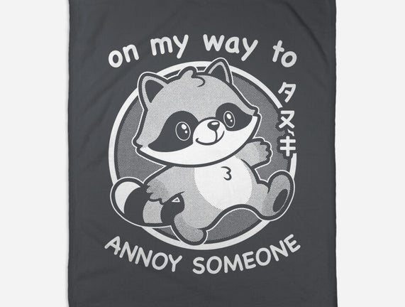 Cute Annoying Raccoon