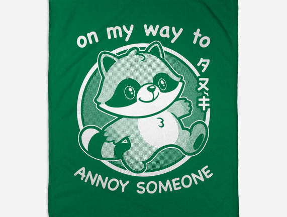 Cute Annoying Raccoon