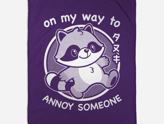 Cute Annoying Raccoon