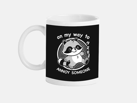 Cute Annoying Raccoon
