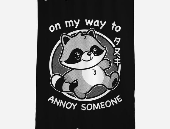 Cute Annoying Raccoon