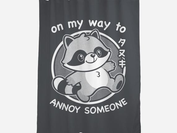 Cute Annoying Raccoon