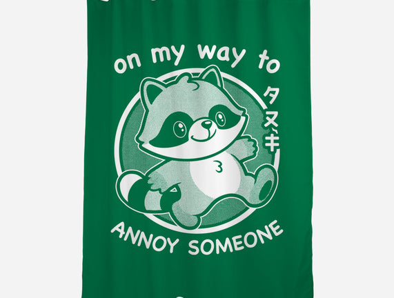 Cute Annoying Raccoon