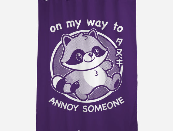 Cute Annoying Raccoon